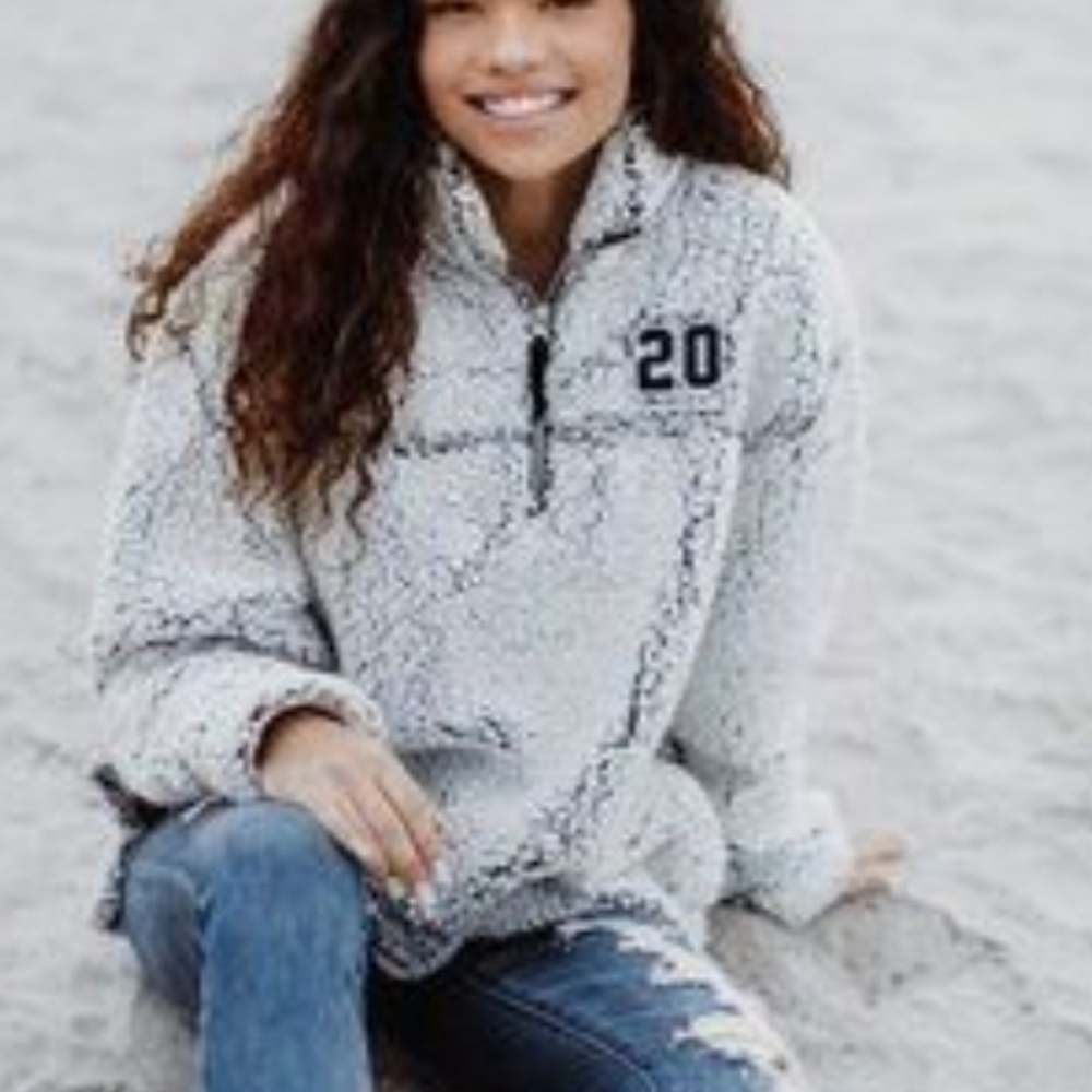 AWESOME JOSTENS SHERPA 1/4 ZIP PULLOVER